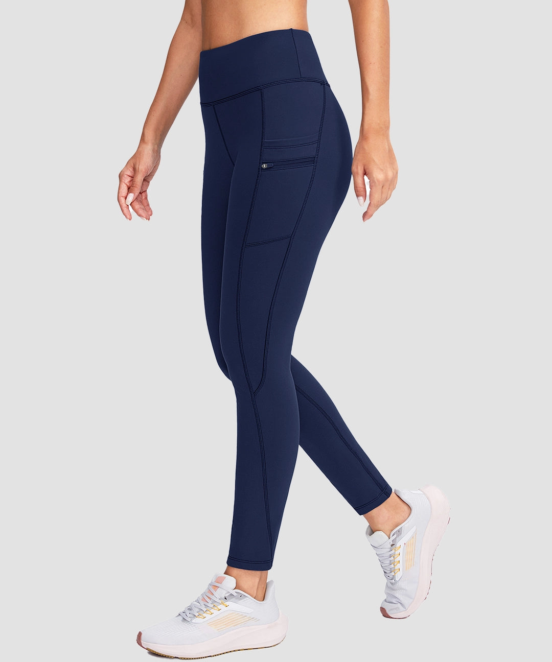 Fleece-Lined With Pockets Leggings - Image 14