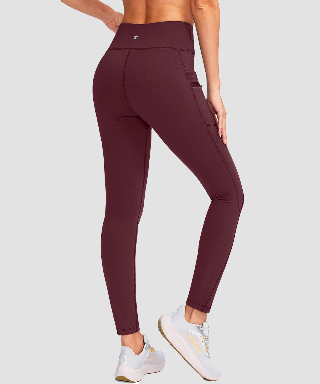 Fleece-Lined With Pockets Leggings - Image 30