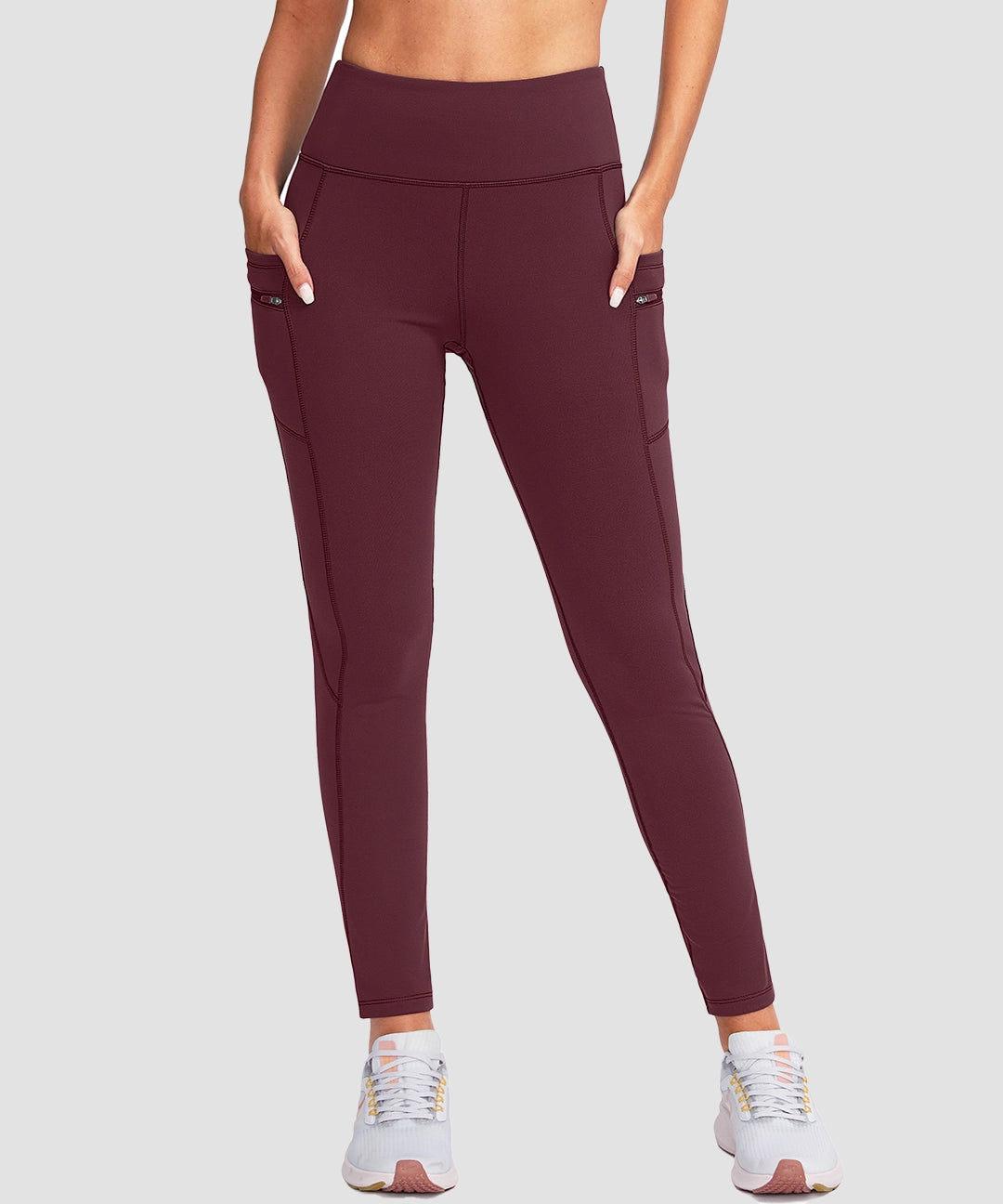 Fleece-Lined With Pockets Leggings - Image 29