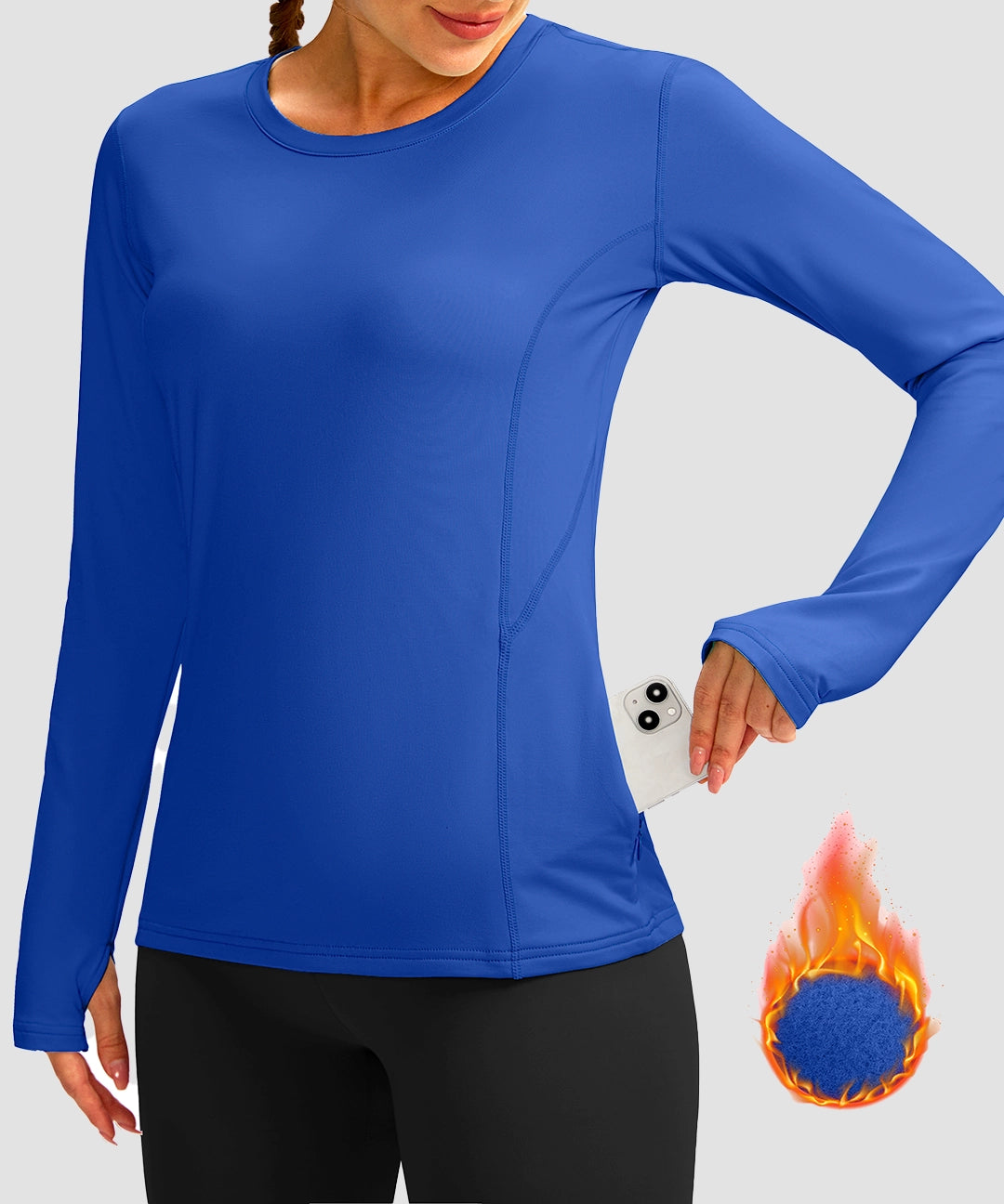 Fleece Zipper Pockets Base Layer - Image 21