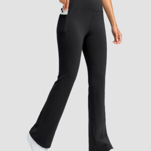 Thermal With Pockets Flare Leggings