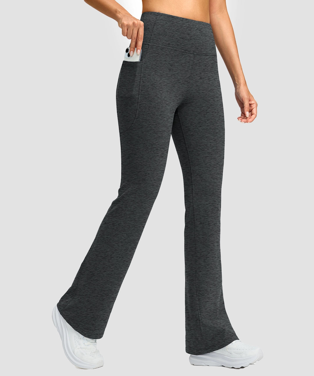 Thermal With Pockets Flare Leggings - Image 30