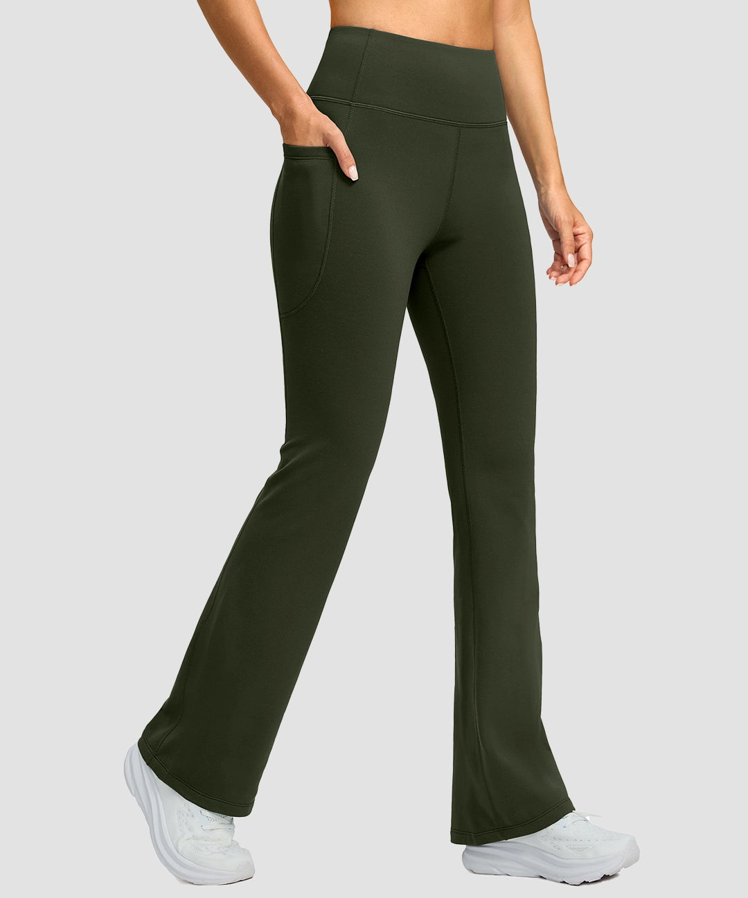 Thermal With Pockets Flare Leggings - Image 17