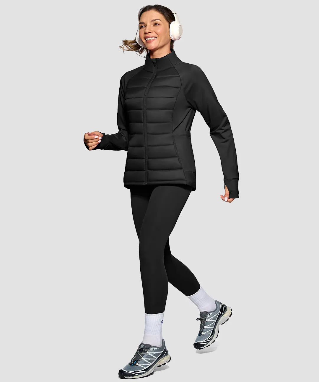 Lightweight With 6 Pockets Puffer Jacket - Image 3