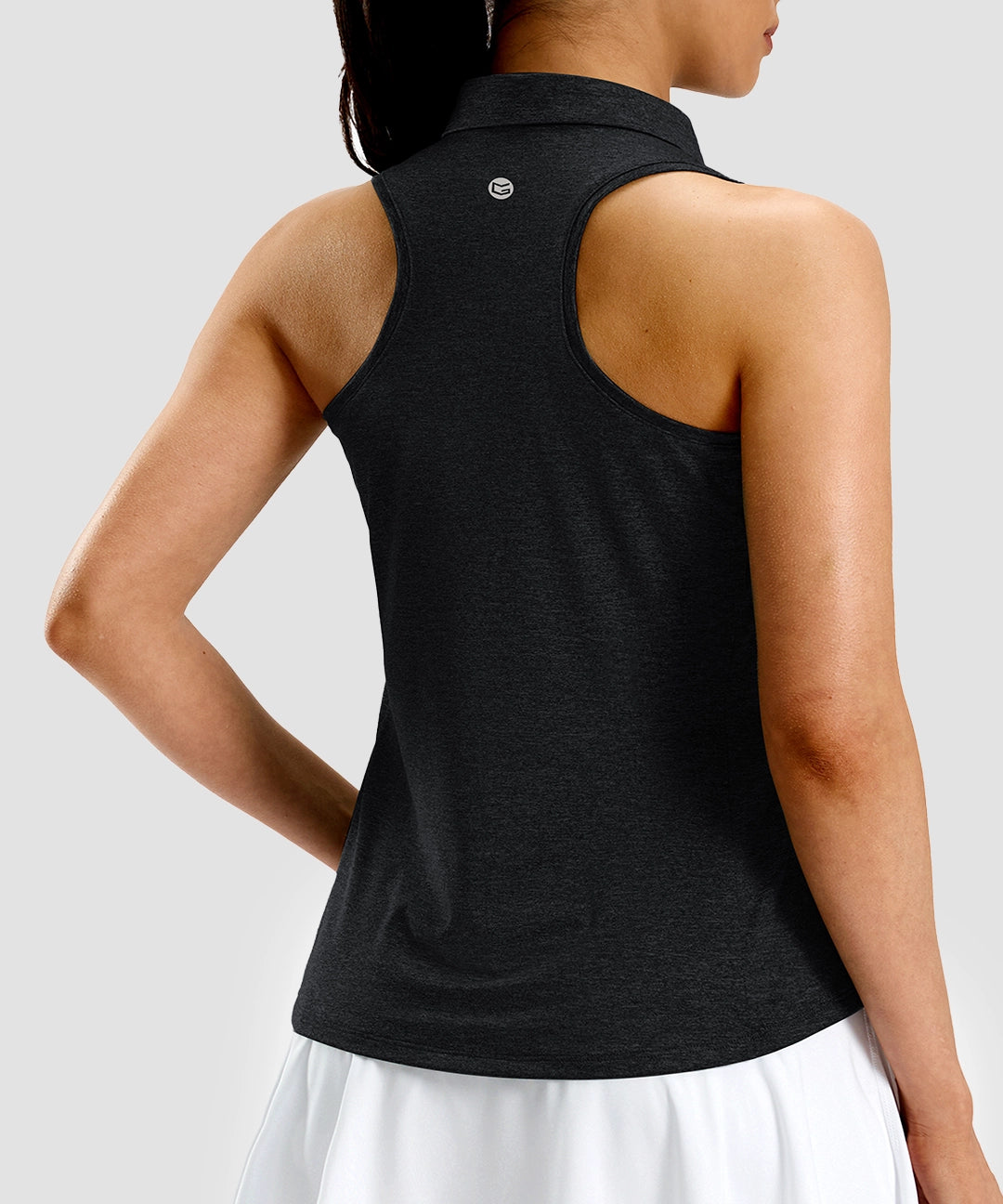 Racerback Quarter Zip Polo Tank - Image 17
