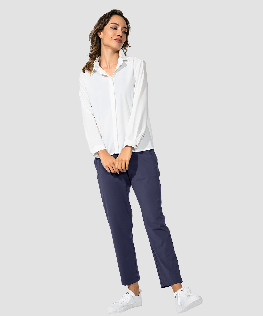 Straight-leg Pants 7/8 Length - Image 5