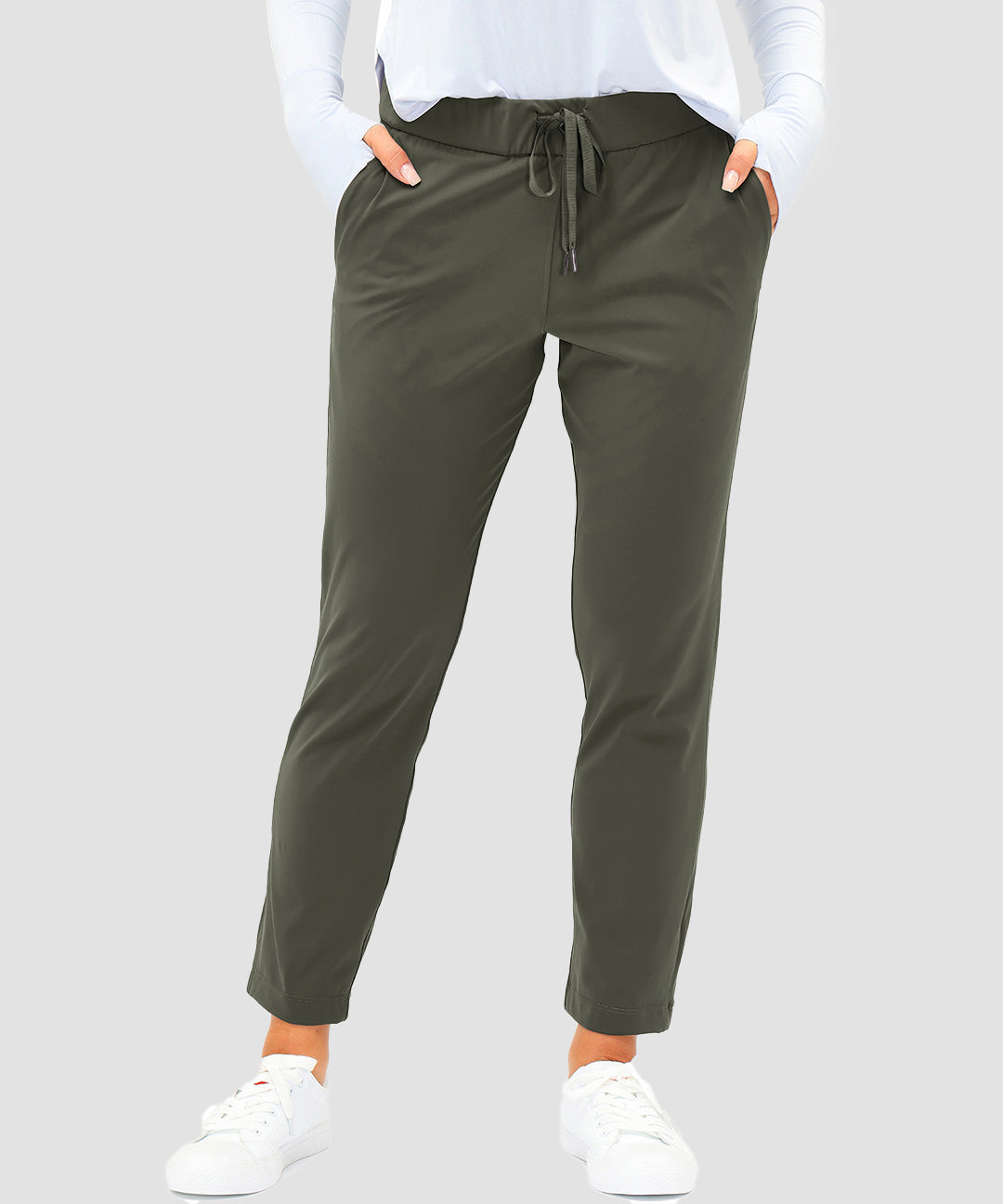 Straight-leg Pants 7/8 Length - Image 17