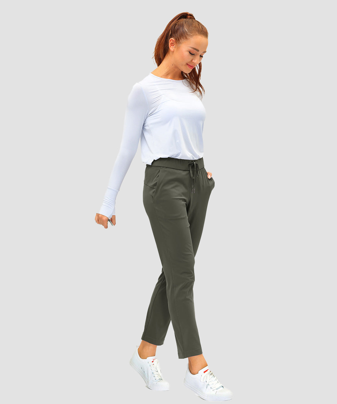 Straight-leg Pants 7/8 Length - Image 19