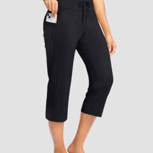 Straight Leg Yoga Capri Pants