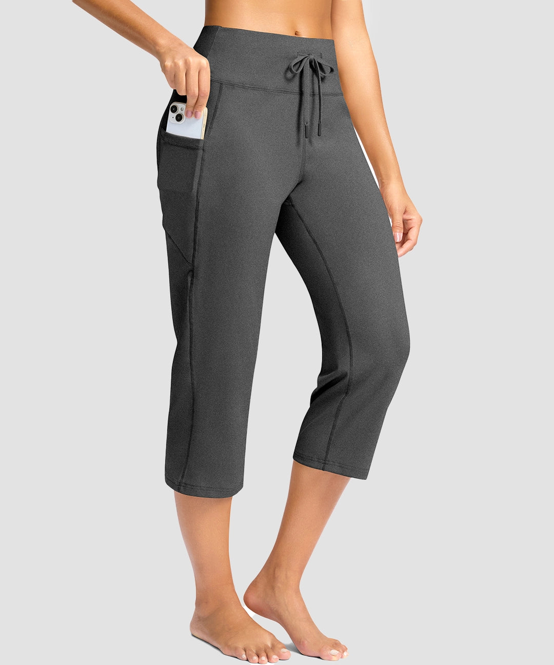 Straight Leg Yoga Capri Pants - Image 17