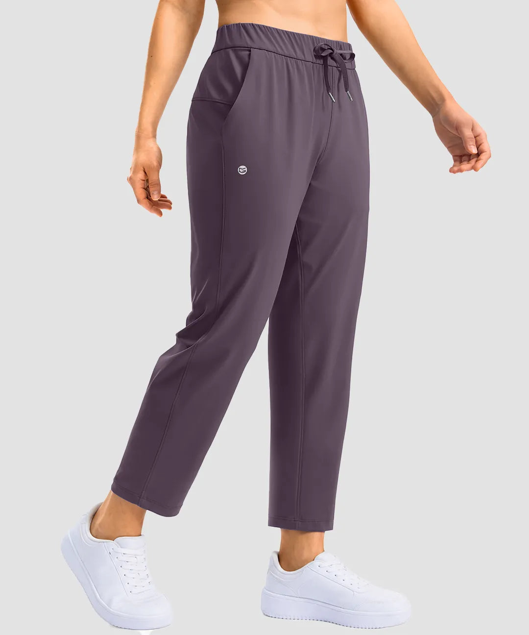 Stretchy Waist With Pocket Ankle Pants - Image 22