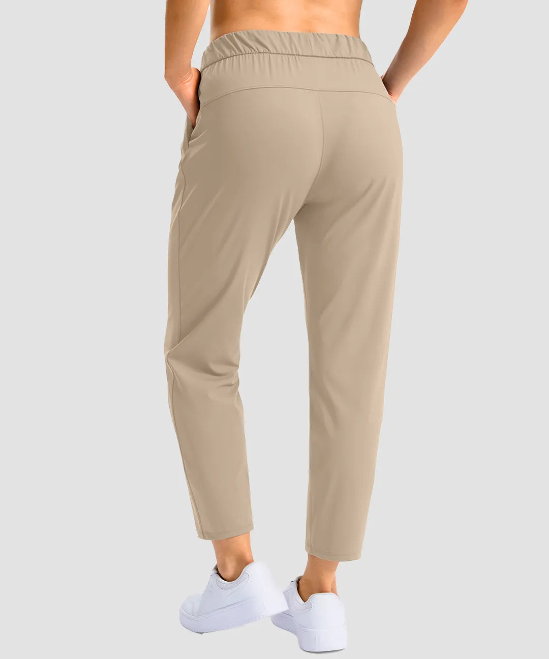Stretchy Waist With Pocket Ankle Pants - Image 15