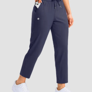 Stretchy Waist With Pocket Ankle Pants